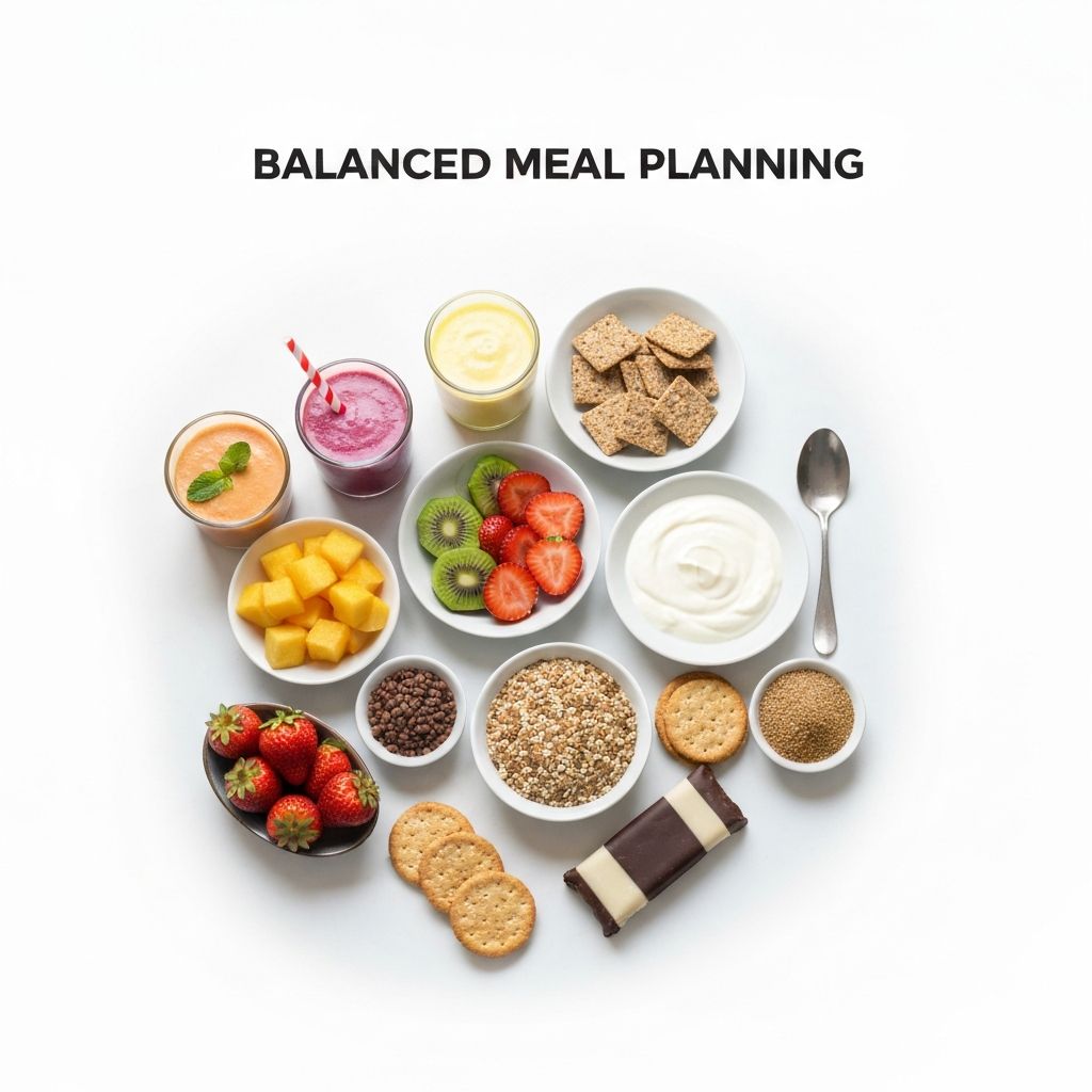 Integration of snacks into daily nutrition